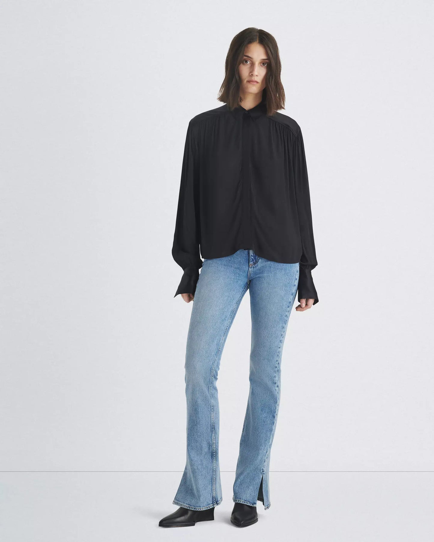 Rag & Bone - Aubrey Top in Black