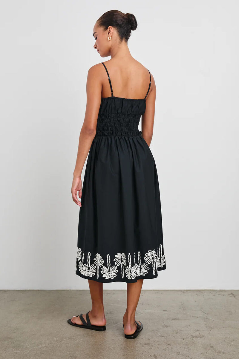 Rails - Baja dress in Black Ivory