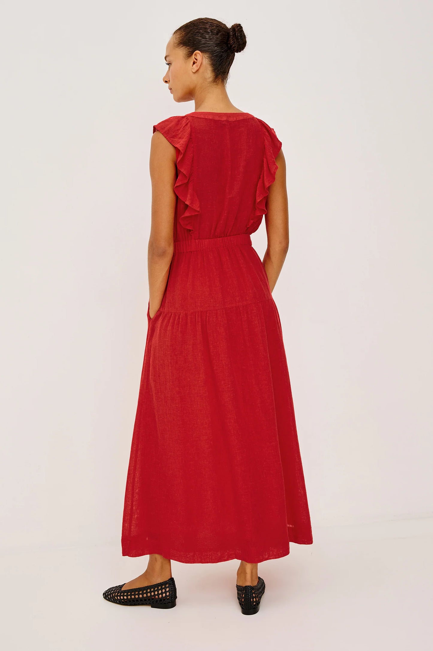 Rails - Beaux dress in Tomato