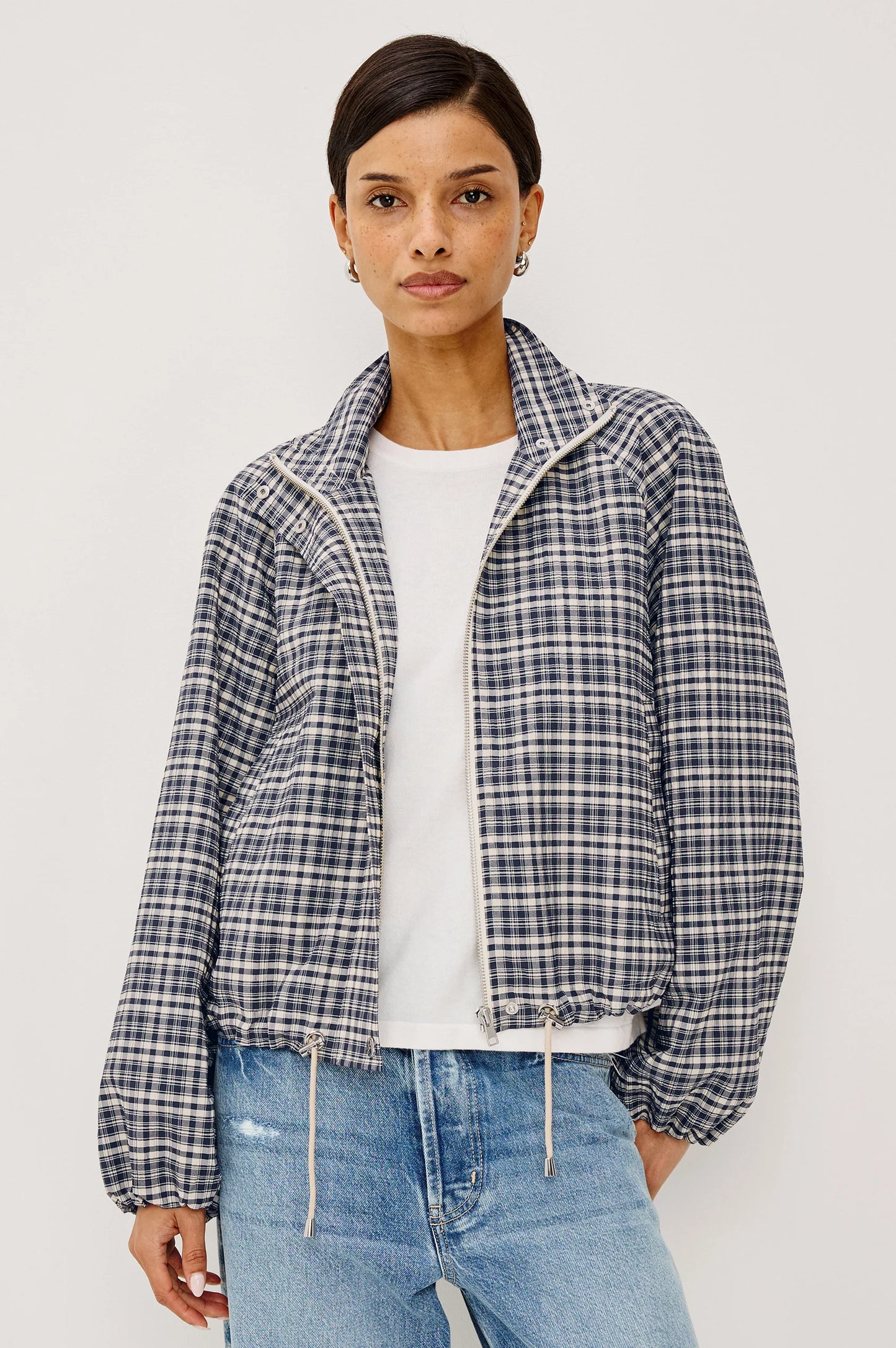 Rails - Blake Jacket in Mini Check