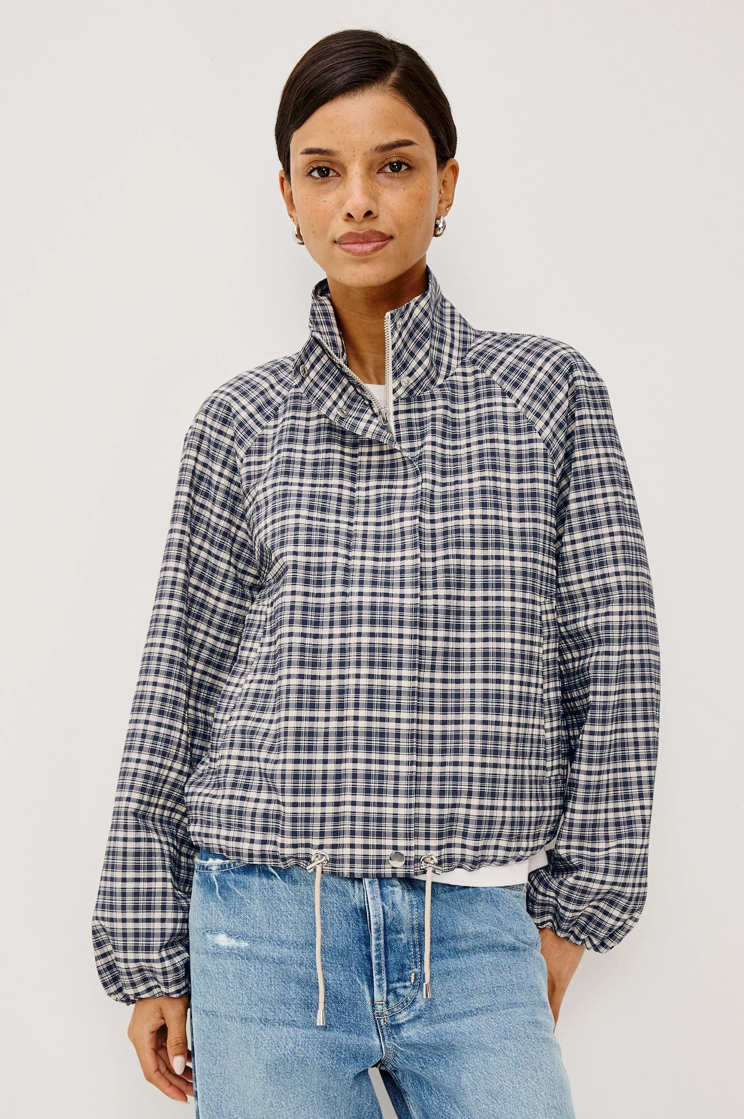 Rails - Blake Jacket in Mini Check