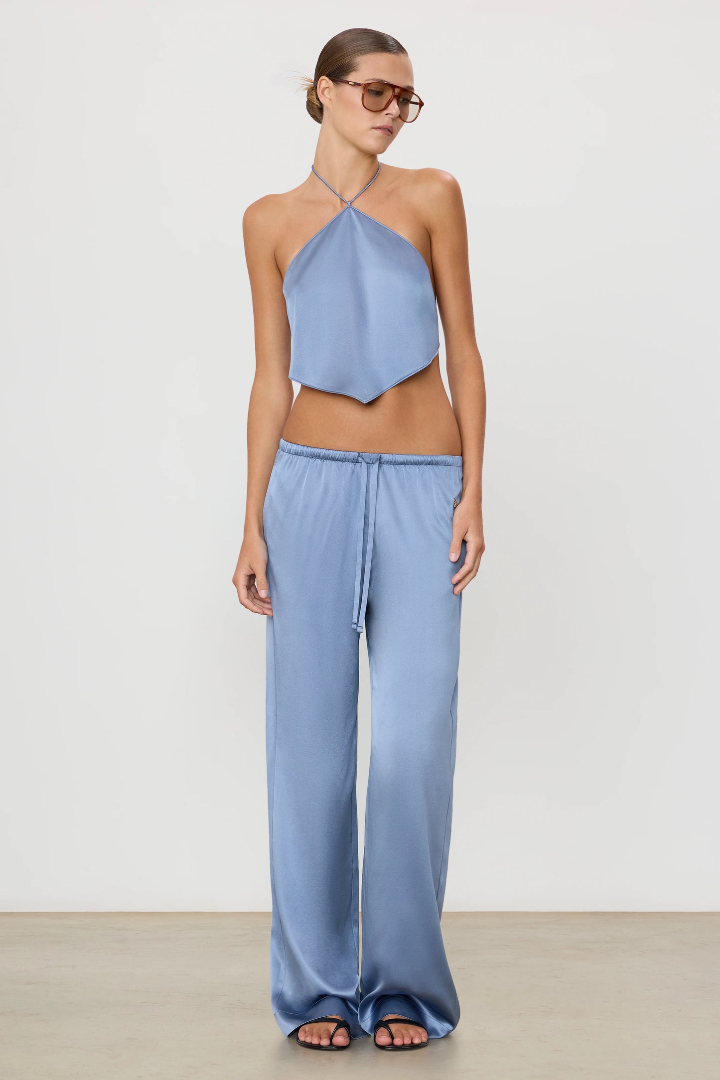 Eterne - Brody Pant in Slate blue