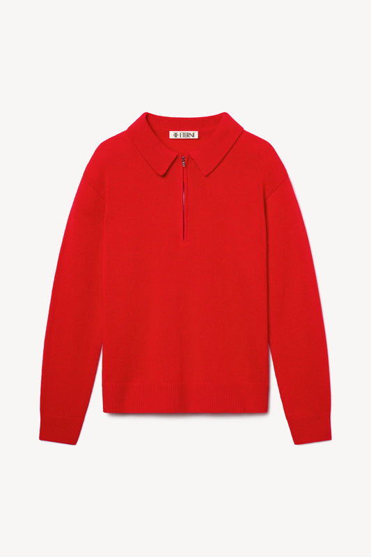 Eterne - Blaise Sweater in Rouge Red