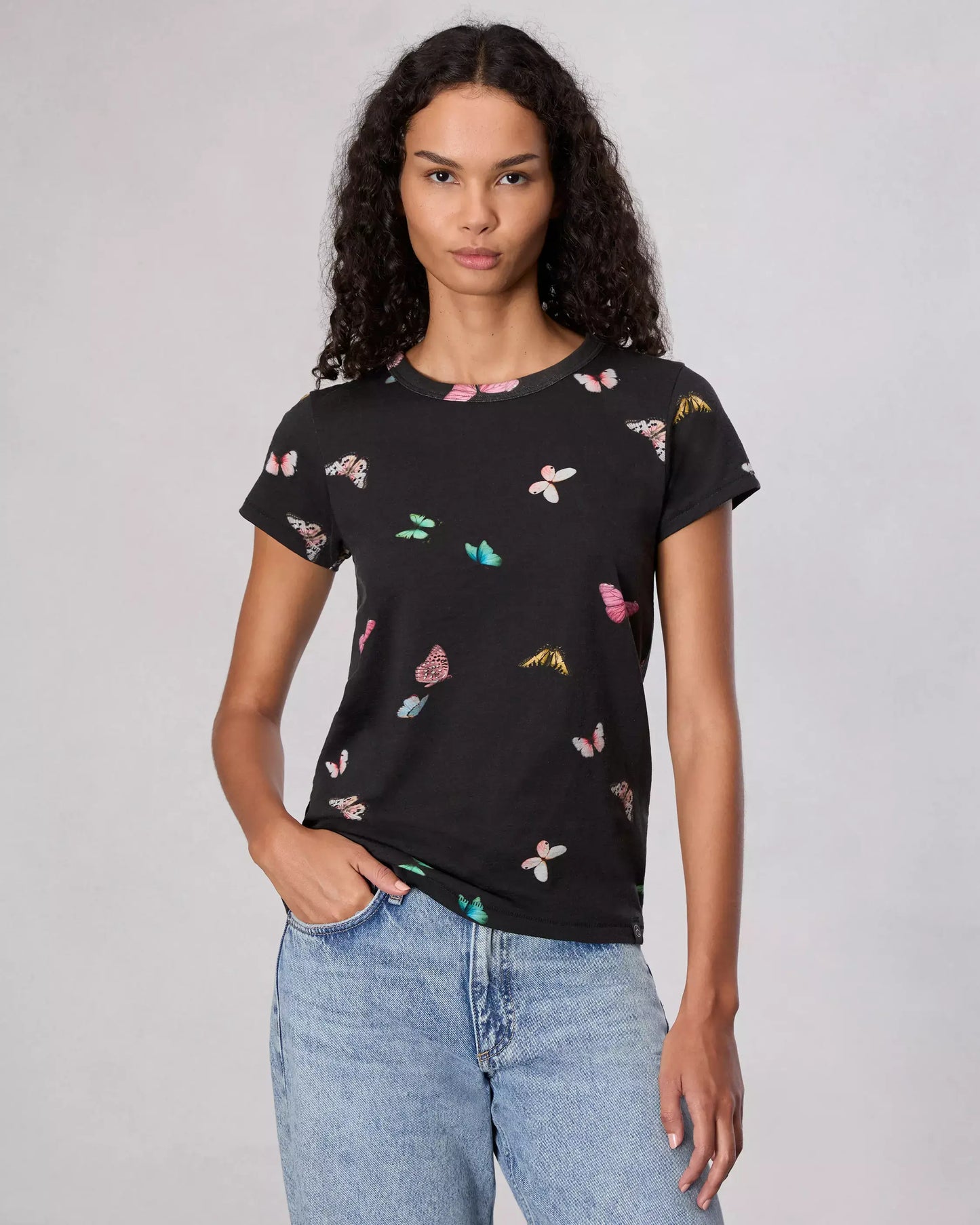 Rag & Bone - All Over Cozy Butterfly tee