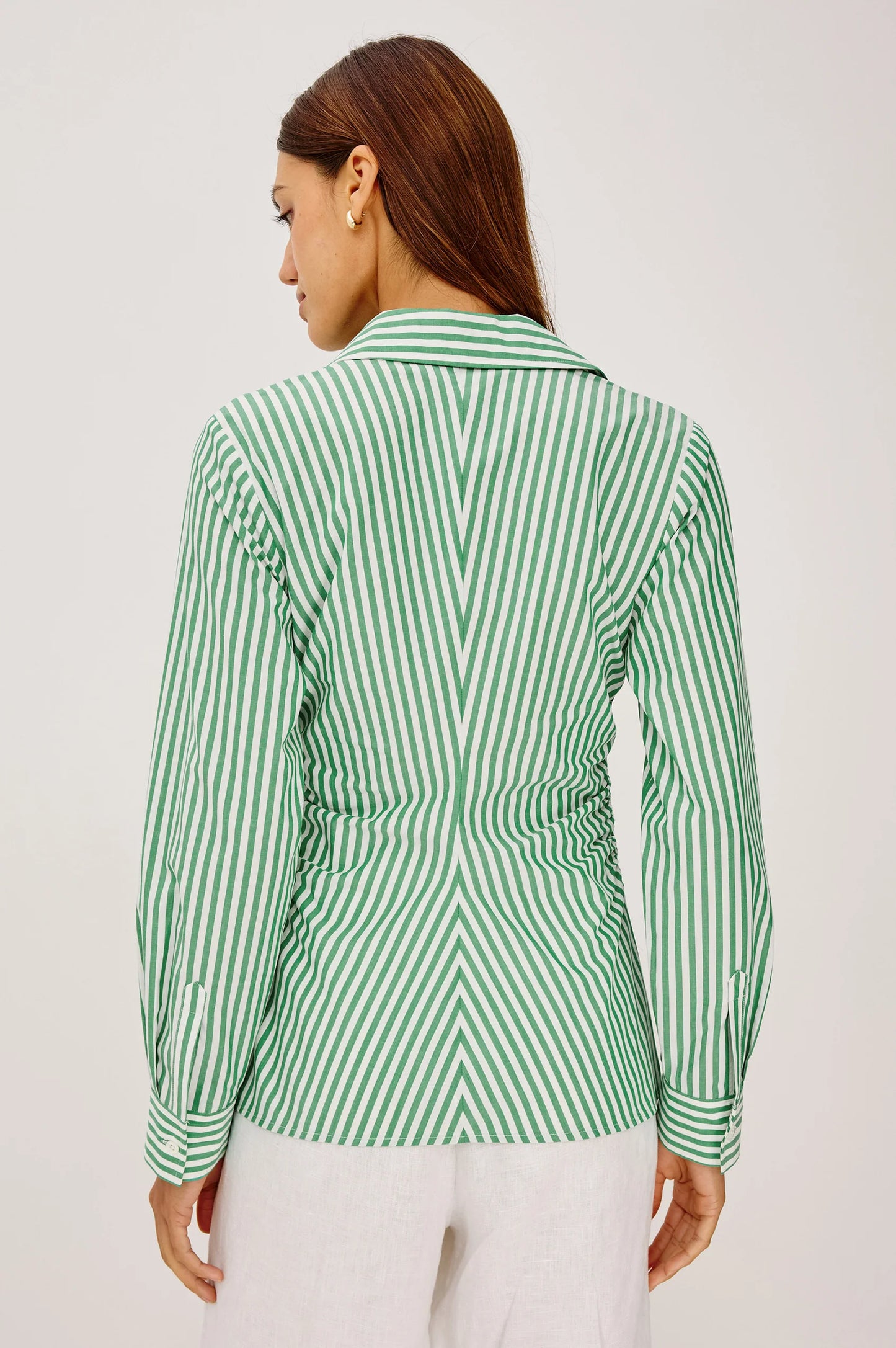 Rails - Caralyn top in emerald stripe