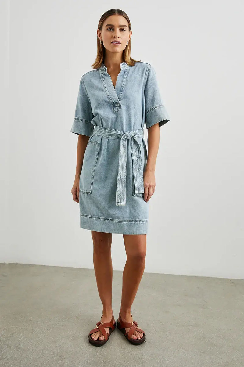 Rails - Chancey dress in Faded Indigo