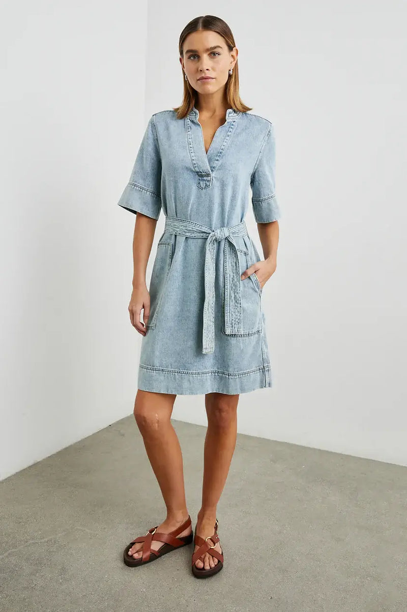 Rails - Chancey dress in Faded Indigo