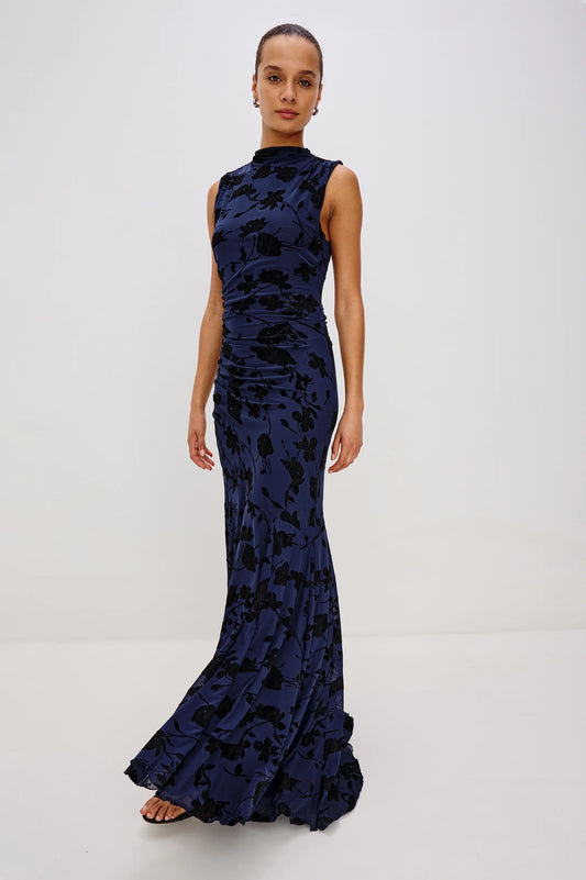 Rails - Cosmos dress in Navy Tossed roses