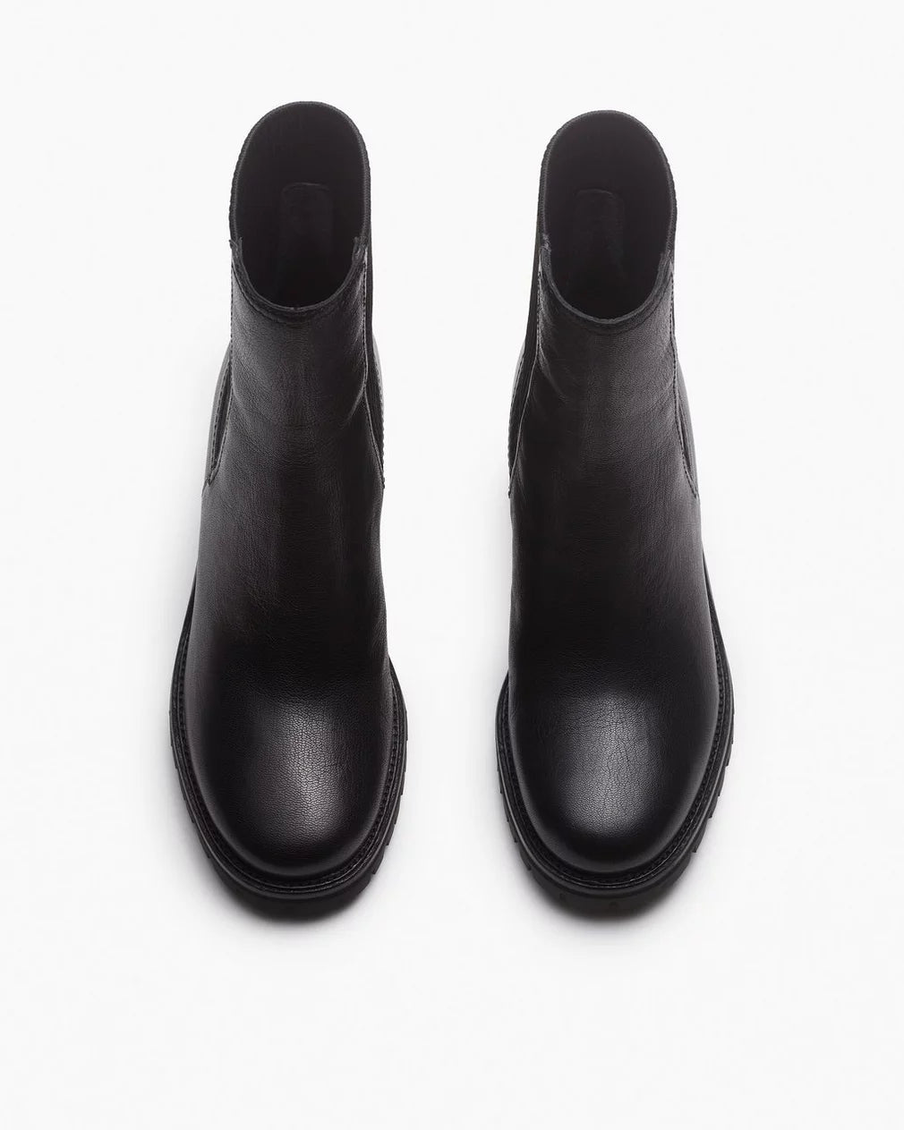 Rag & Bone - Corey heeled Leather Chelsea boot in black