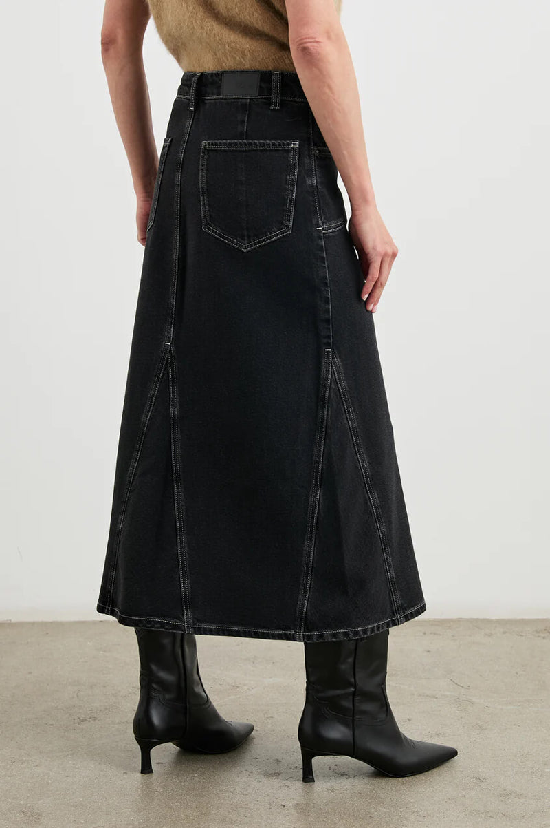 Rails - Del Rey skirt in Black sand