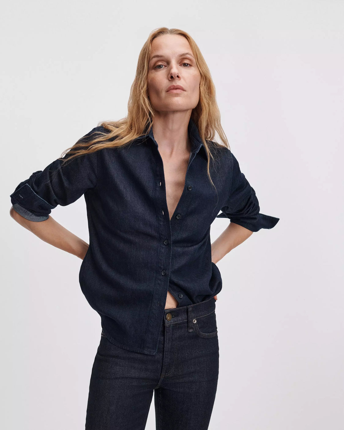 Rag & Bone - Dayton shirt in Denim Rinse