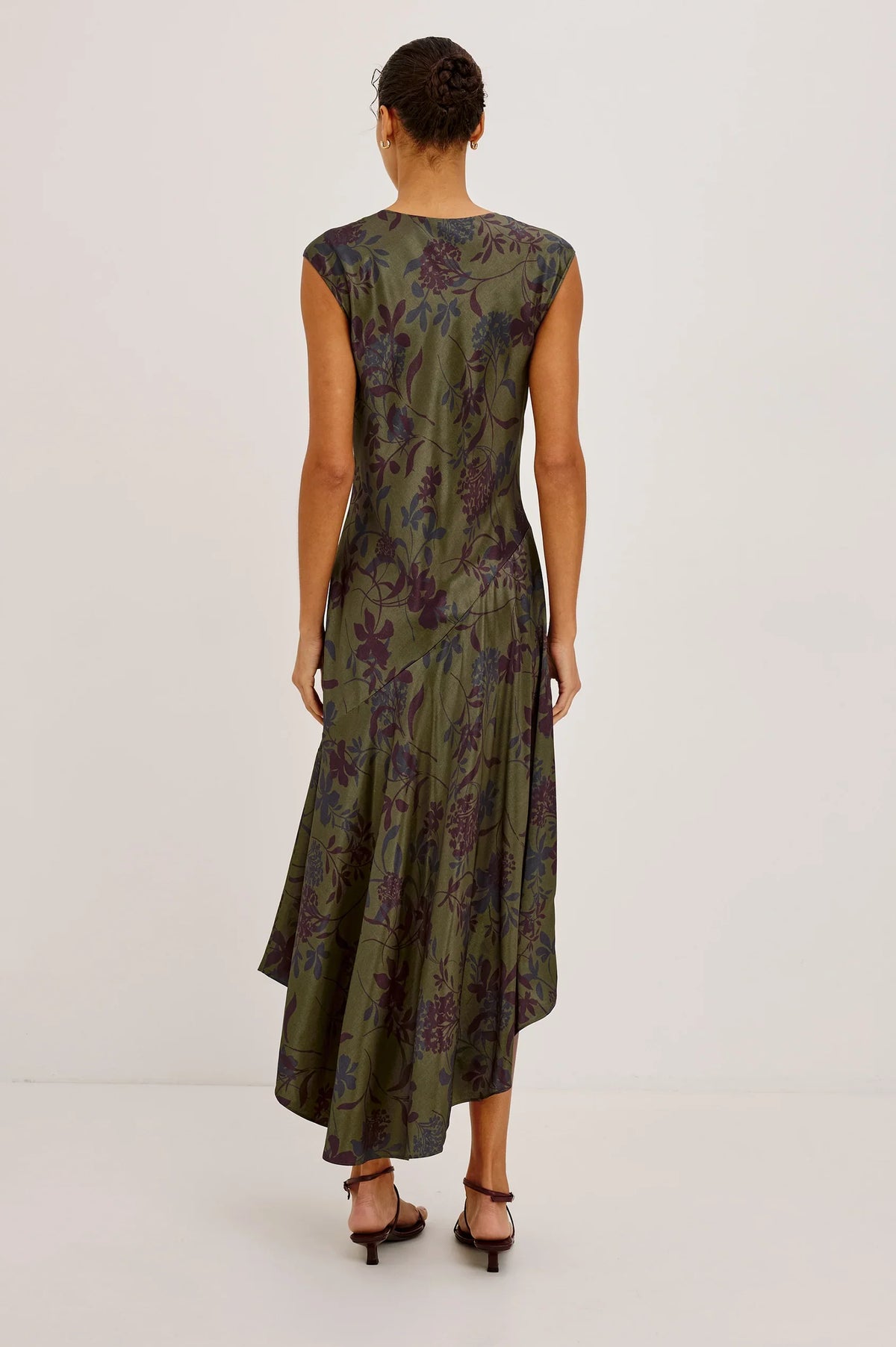 Rails - Eleni dress in Olive dahlia