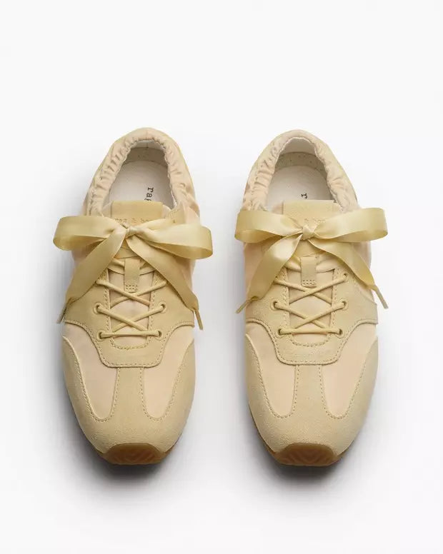 Rag & Bone - Emilee Ballet runner sneakers in butter yellow