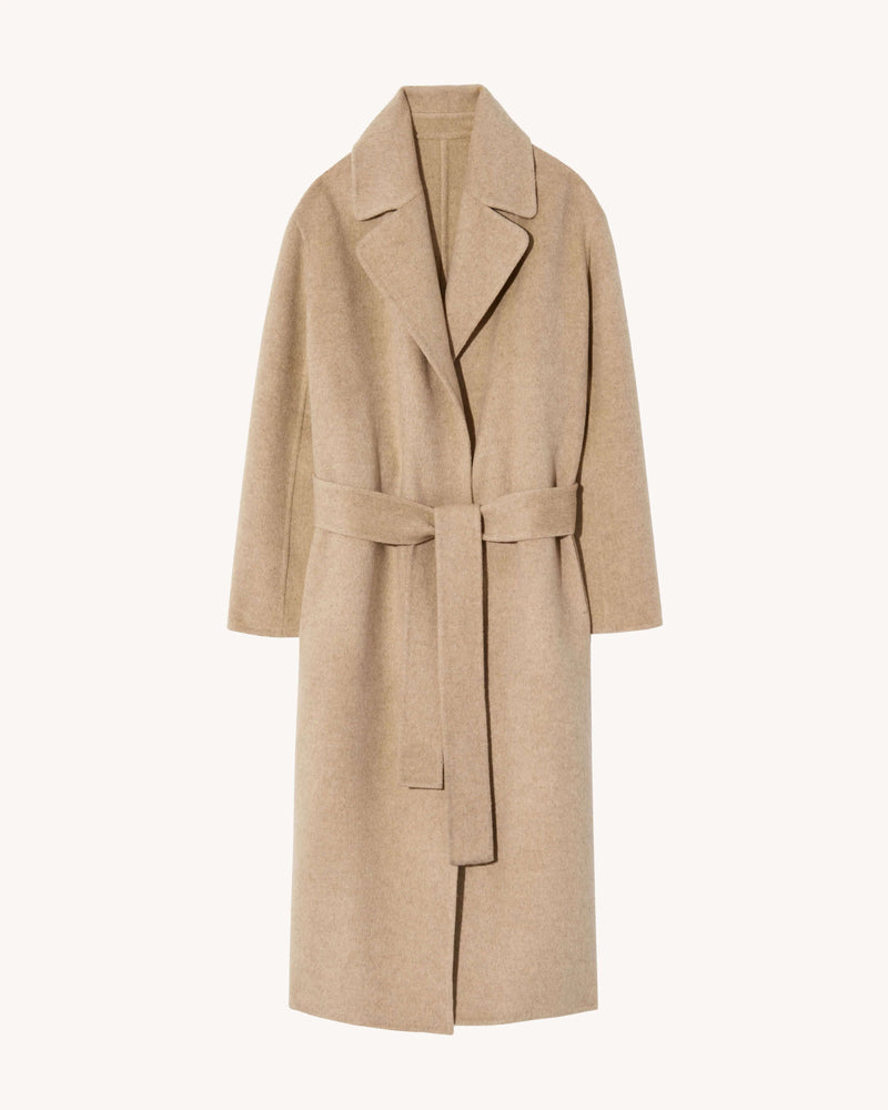 Nili Lotan - Jarel wrap coat in Hazelnut