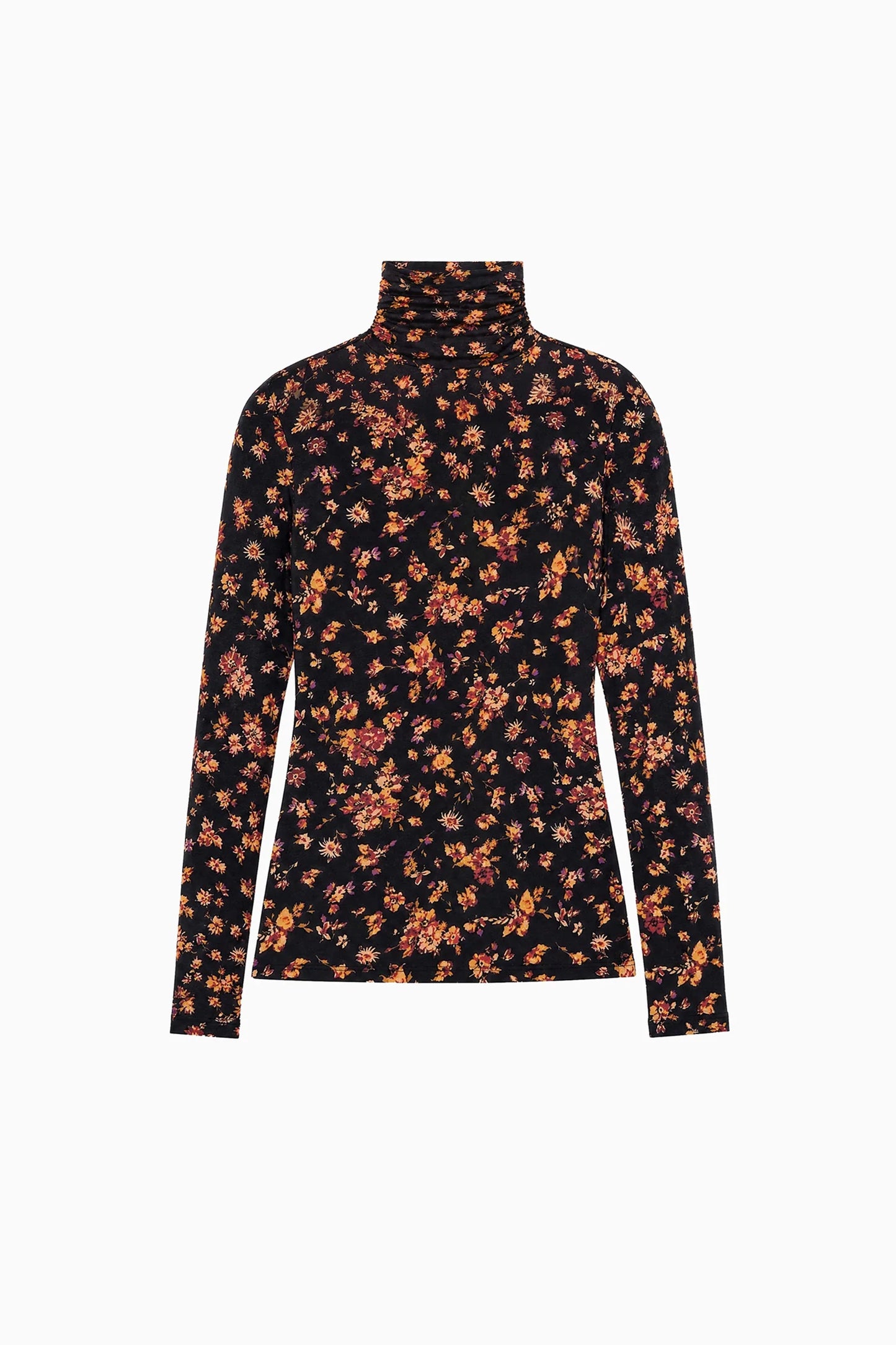 Ulla Johnson - Aurelia jersey top in Noir Floral