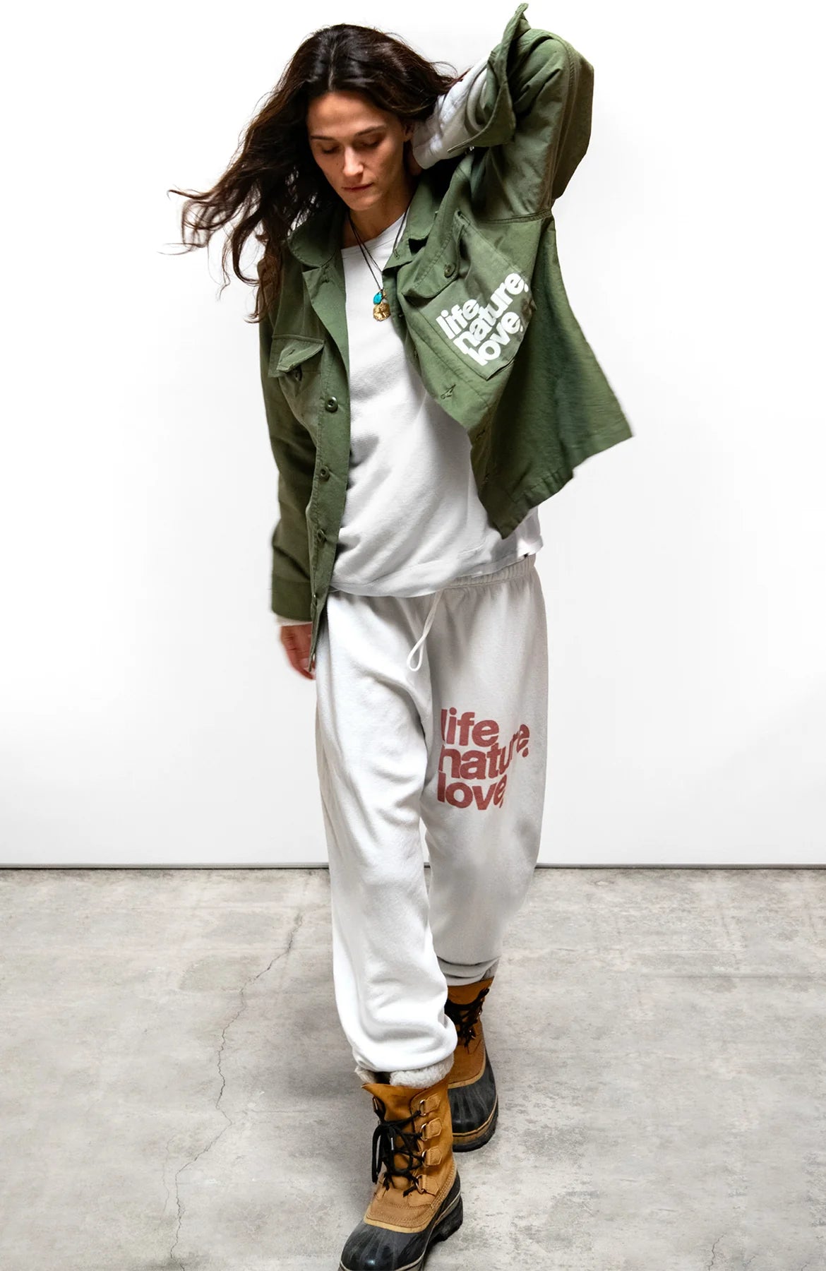 Freecity - LNL SUPERVINTAGE YUMM OG sweatpant - Laundry whites
