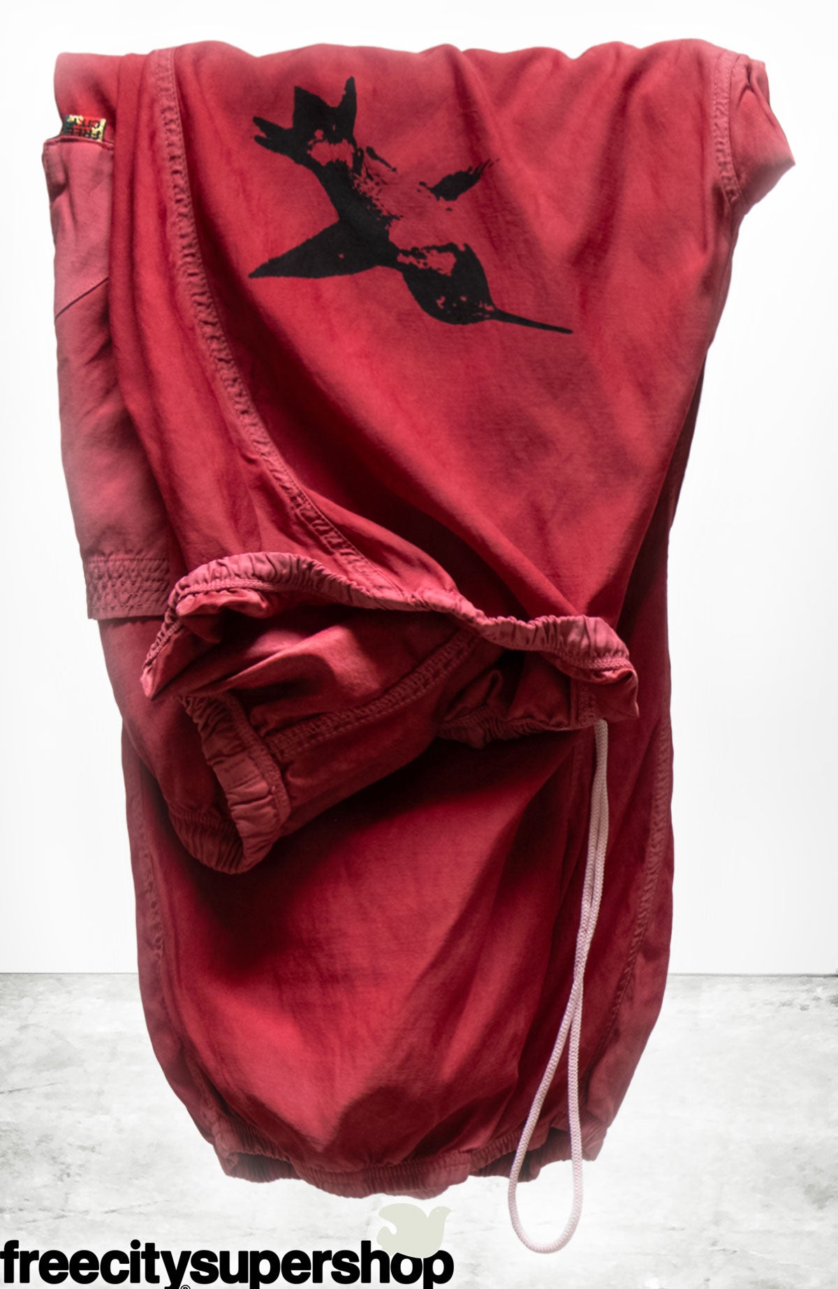 Freecity - LNL Sparrow Drawcord pant in Artyard Red