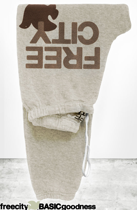 Freecity - heather sweatpant heatheroats coco