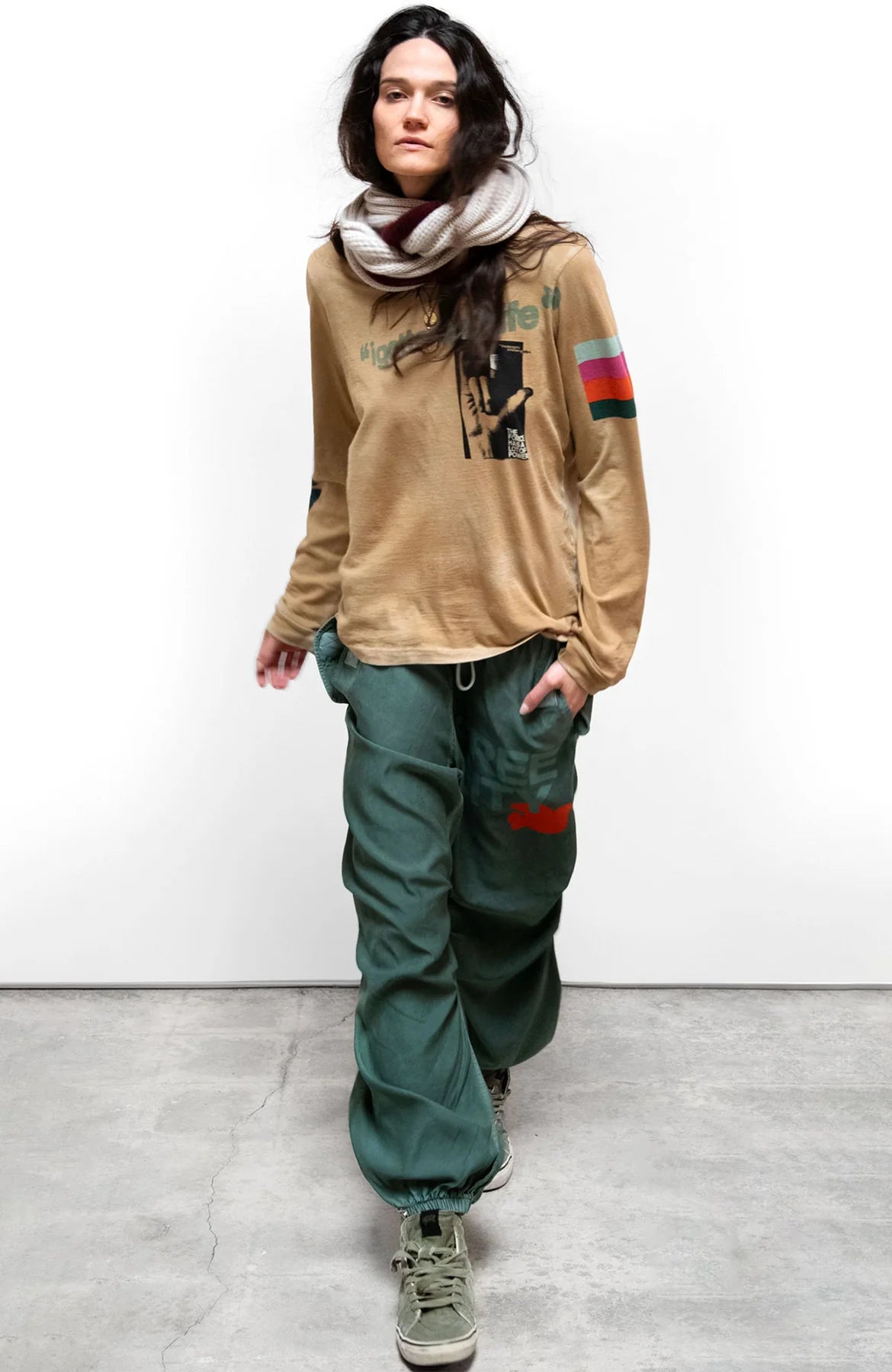 FLAP/SNAP FREECITY MATTE/SATIN AIRJUMP pant - Surplus