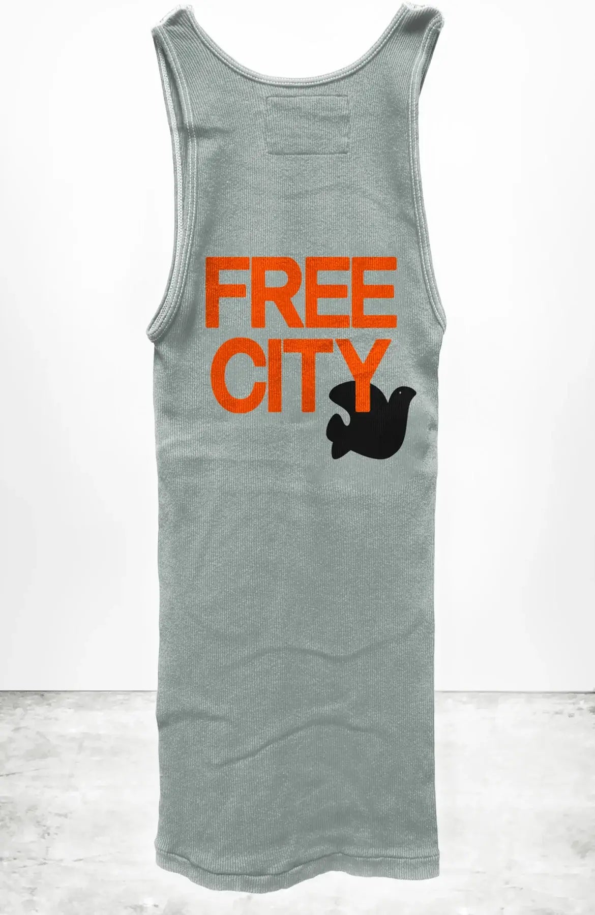 FREECITY RTU/1999 SUPERVINTAGE TANK in Silver feet