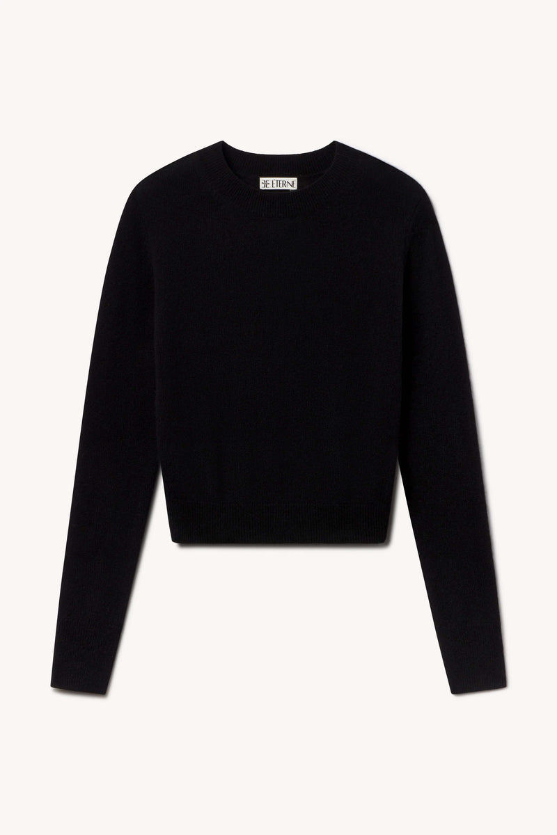 Eterne - Francis Cashmere Sweater in black