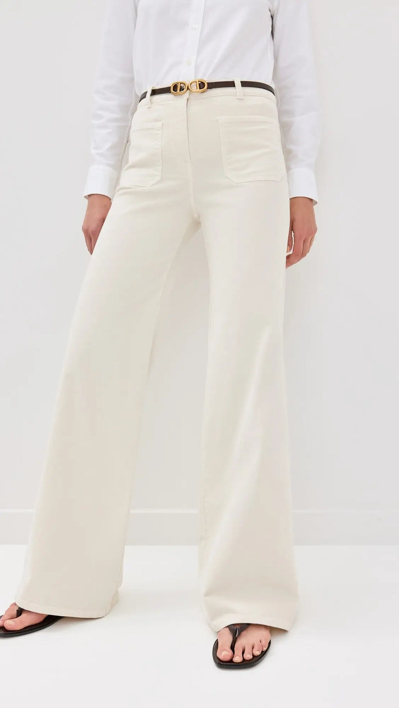 Nili Lotan - Florence Pant in Stone