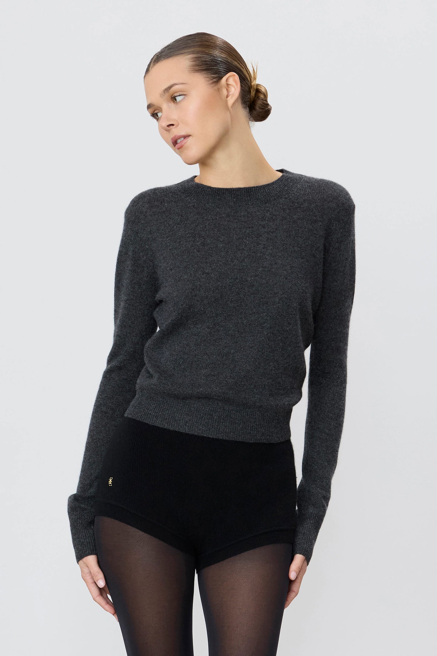 Eterne - Francis Sweater in Heather Charcoal