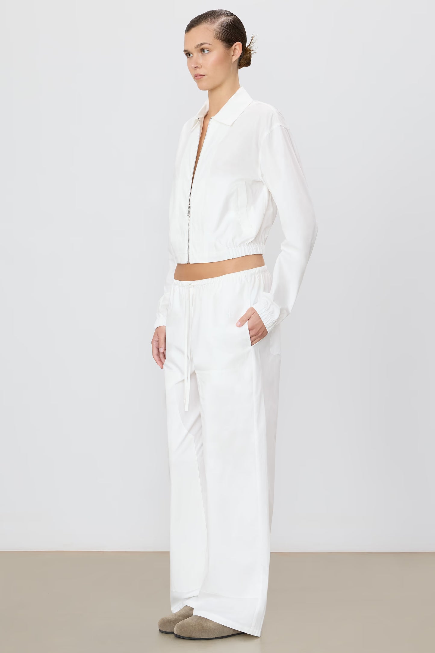 Eterne - Franco Cargo Pant in White