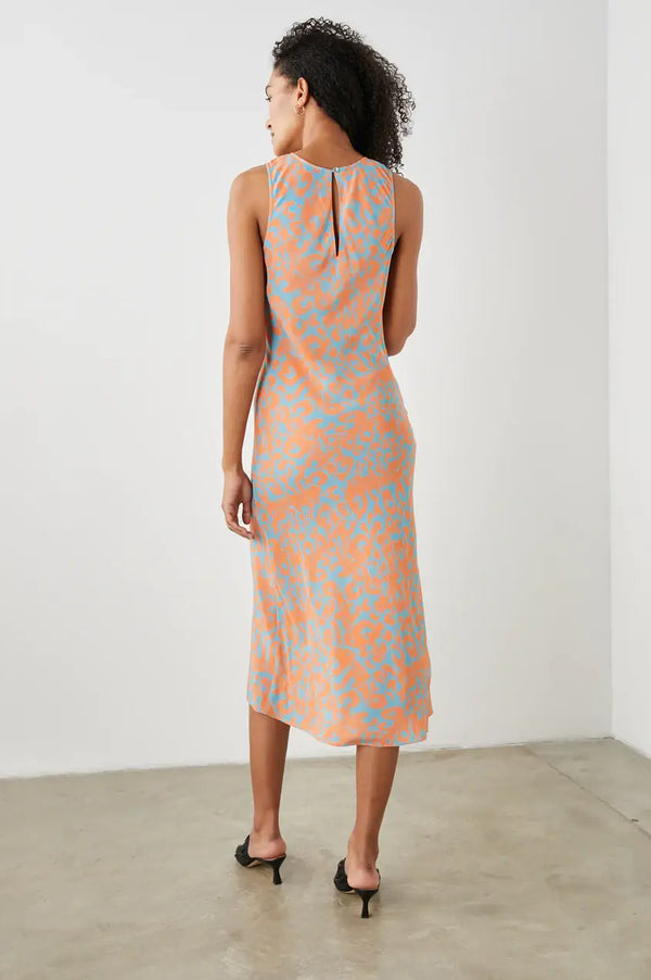 Rails - Gabriella dress in Orange diffused cheetah print