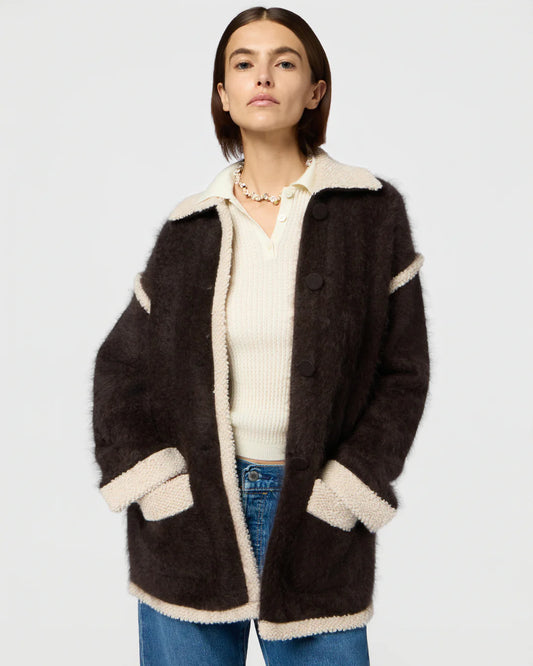 Guest in Residence - Grizzly Jacket in Burnt Cocoa oatmeal