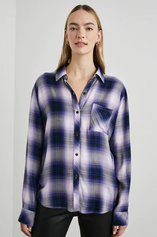 Rails - Hunter shirt in Orchid Navy