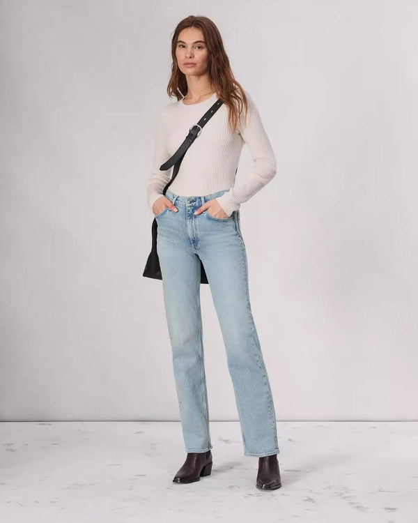 Rag & Bone Harlow Mid Rise Jean - Bloomfield Wash