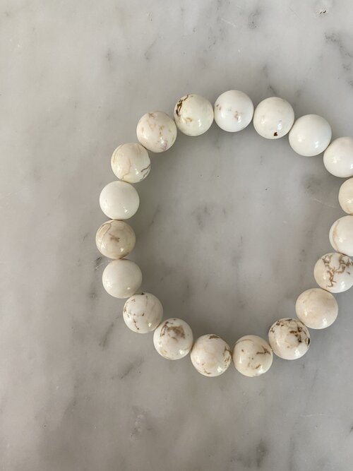 Emily Detert Jewelry - The Creme Grande beaded bracelet