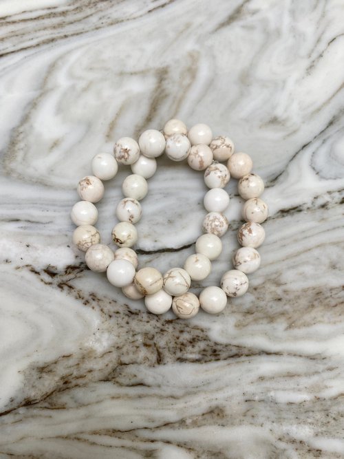 Emily Detert Jewelry - The Creme Grande beaded bracelet