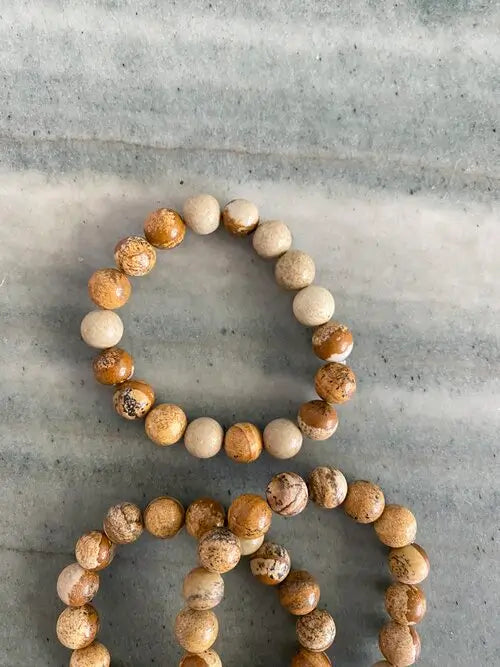 Emily Detert Jewelry - The Caramel beaded bracelet