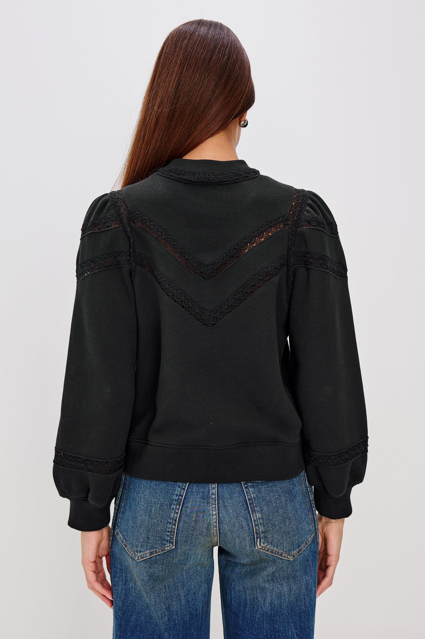 Rails - Isles Sweatshirt in Black