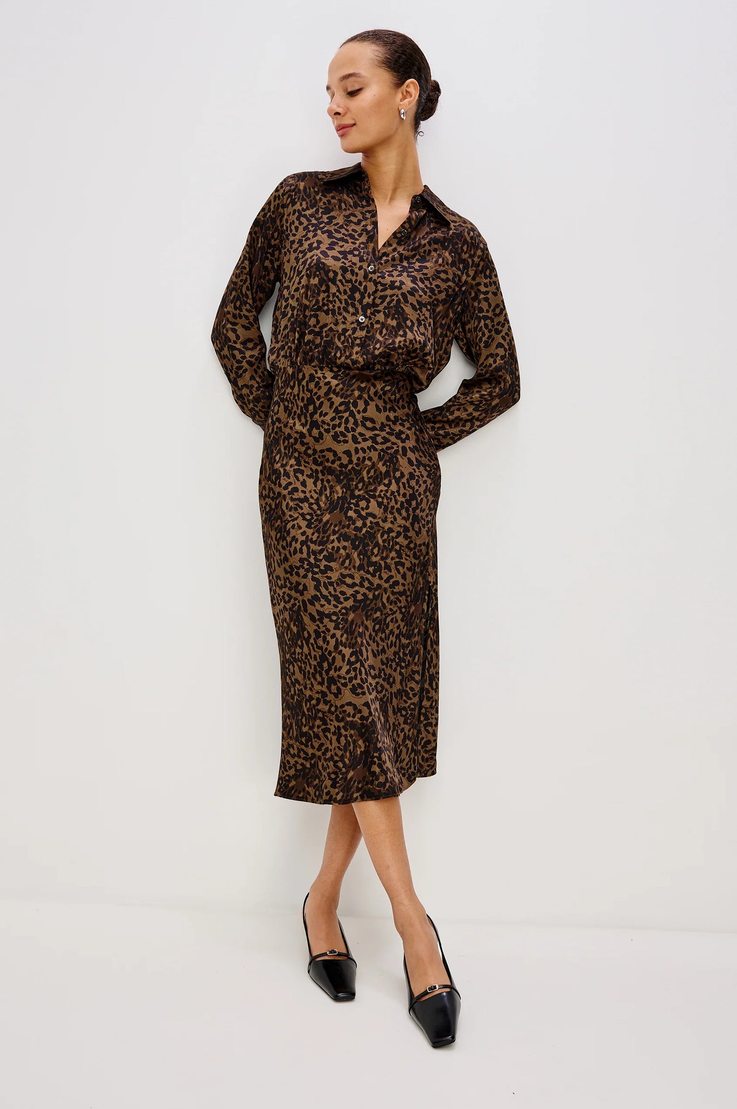 Rails - Jazlyn dress in ginger spotted