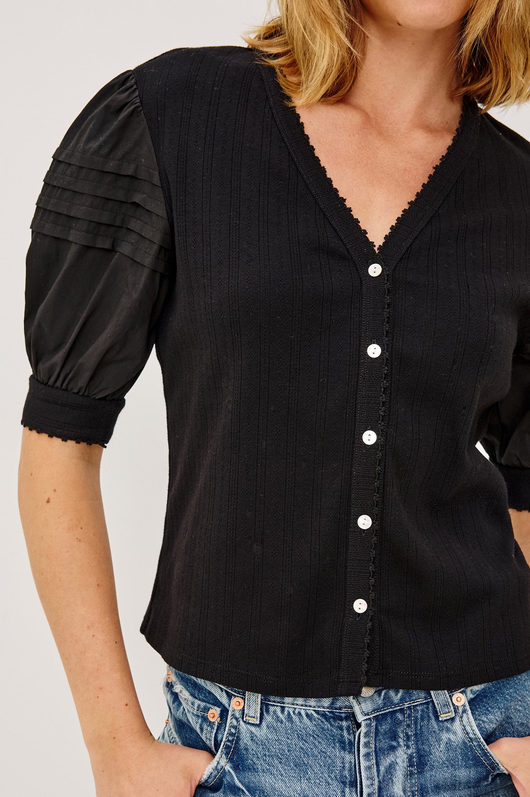 Rails - Jessie top in black