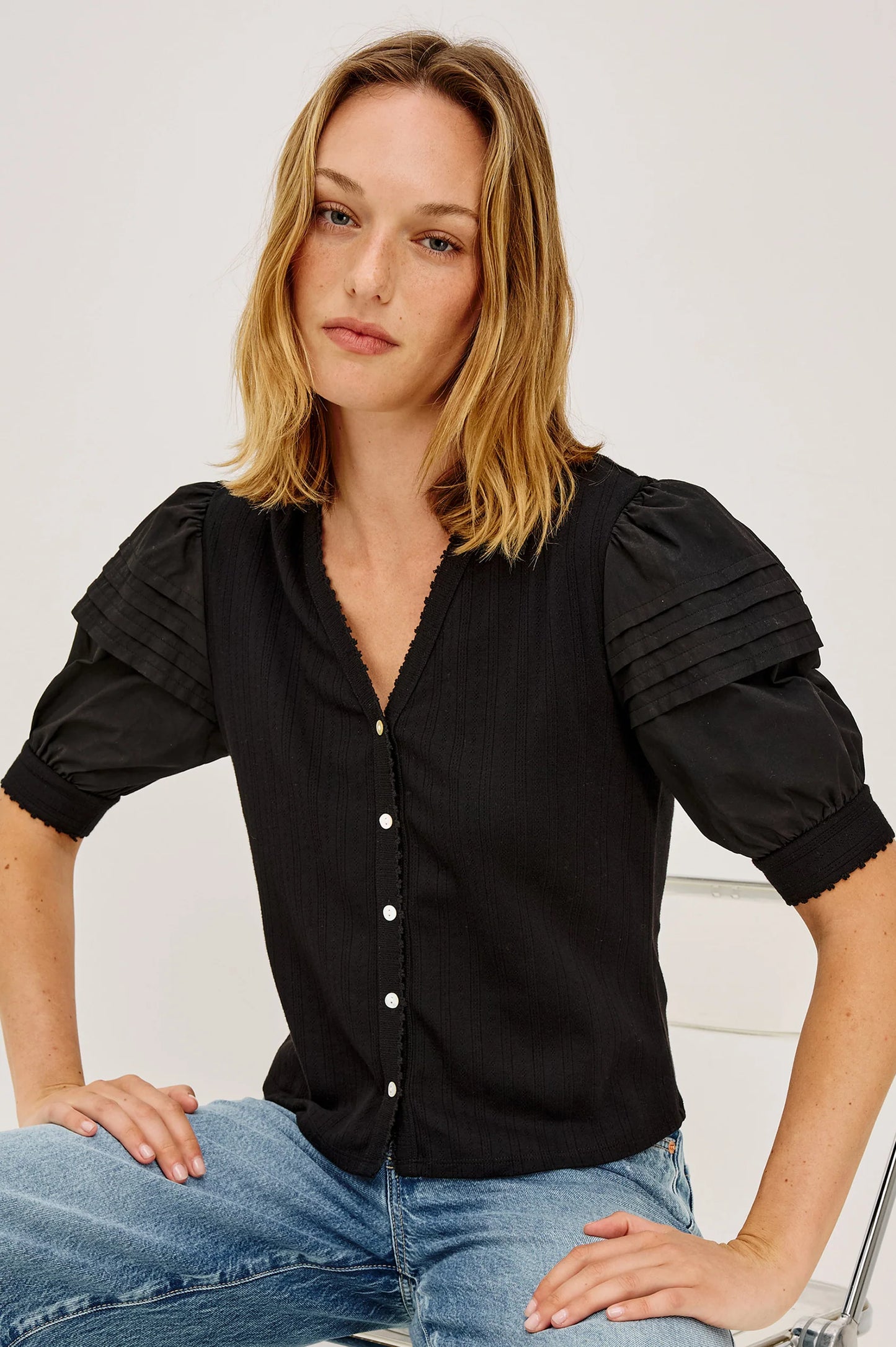 Rails - Jessie top in black