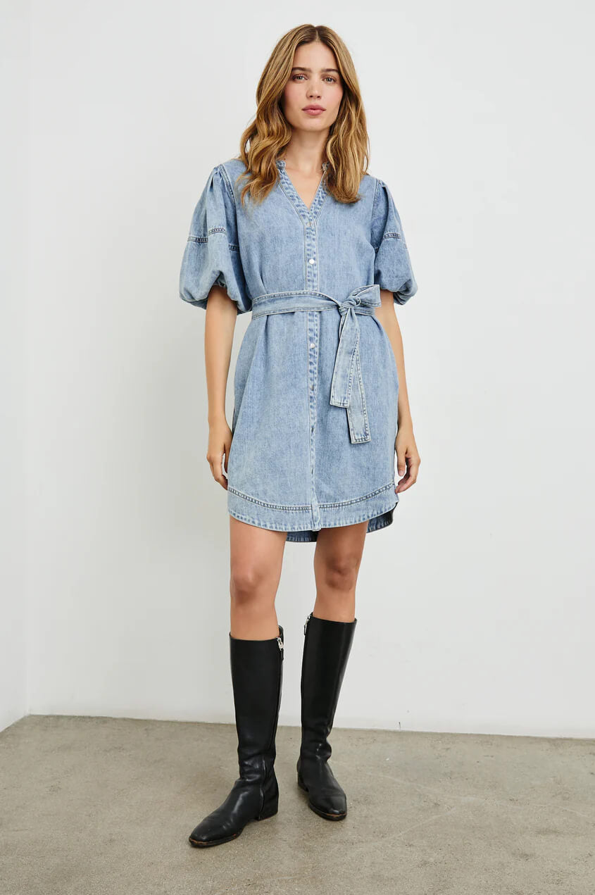 Rails Kingsley Faded denim dress