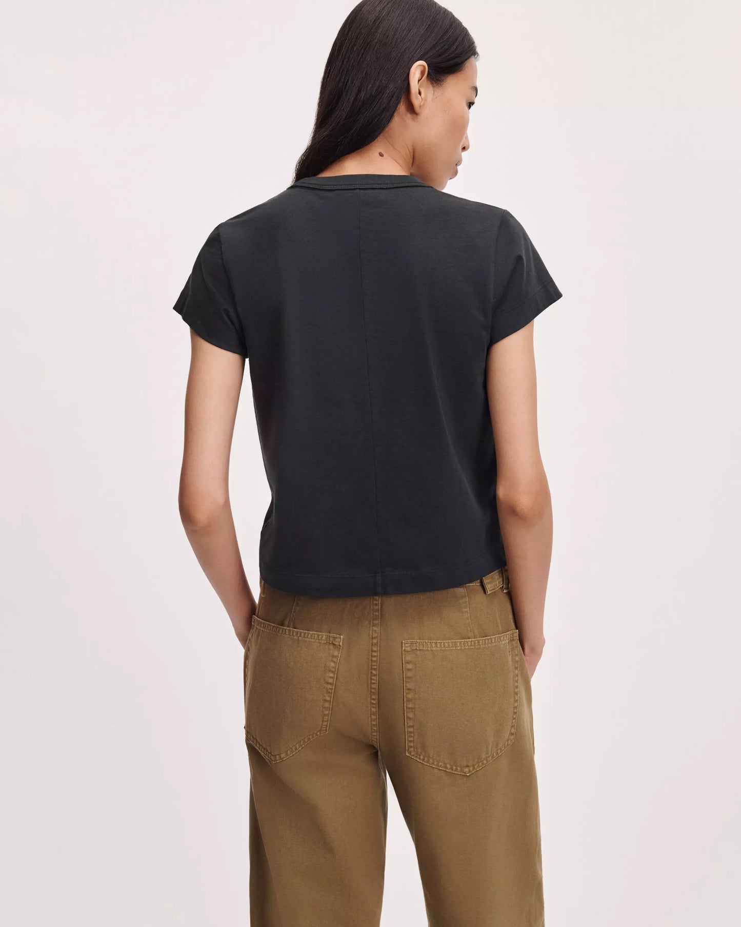Rag & Bone - Kelly Perfect tee in black