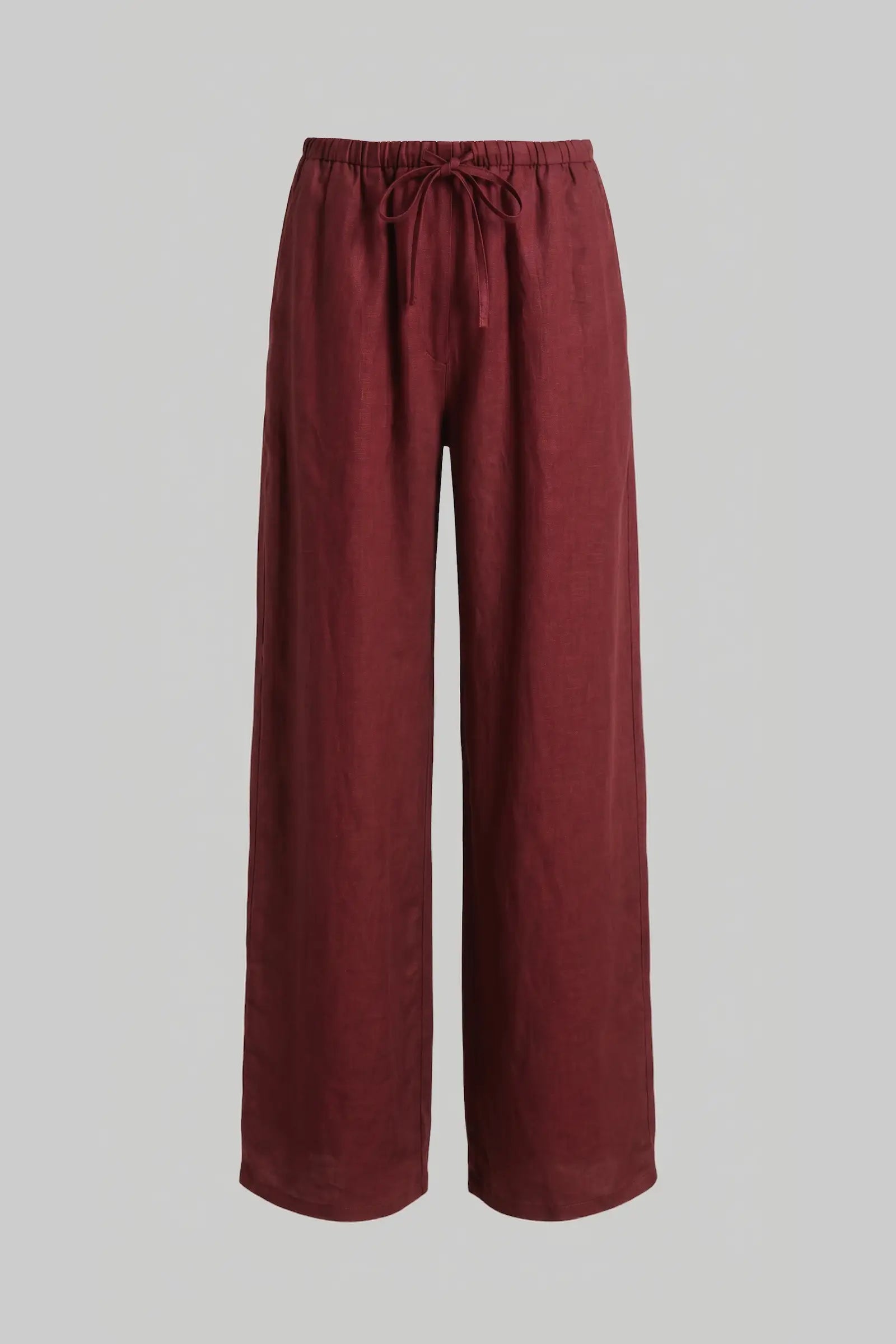 Leset - Daniel Drawstring Pocket Pant in Pinot