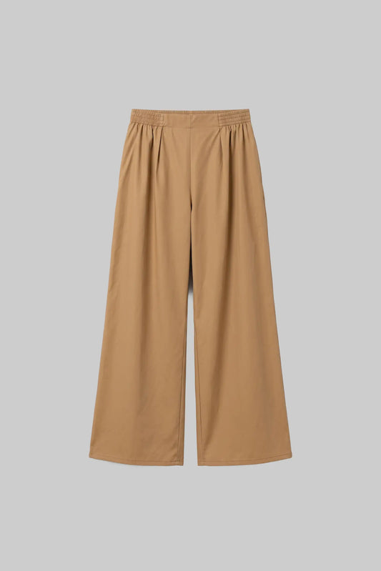 Leset -YOSHI WIDE LEG BOXER PANT in camel