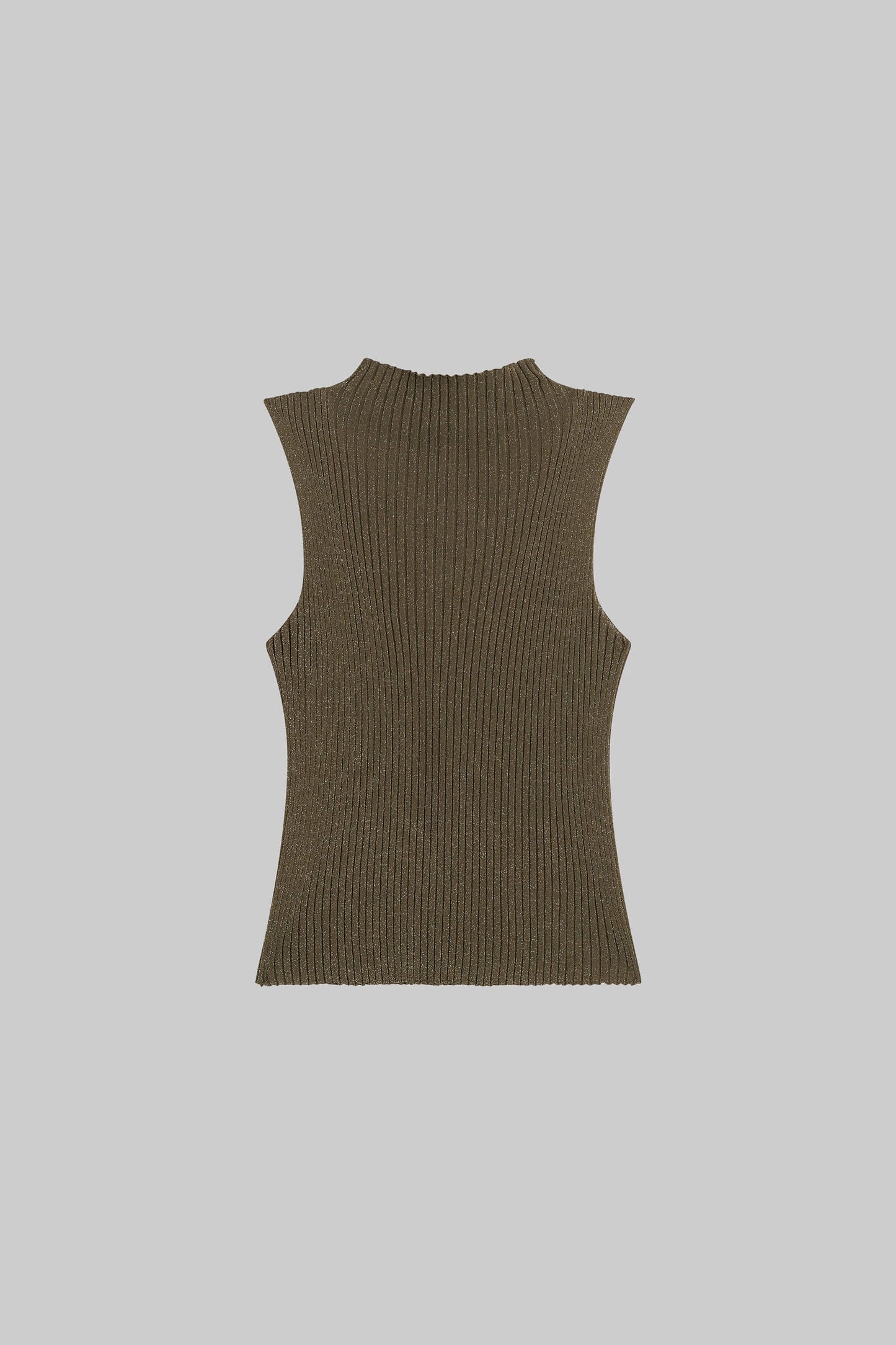 Leset - Blake rib Turtleneck in Moss