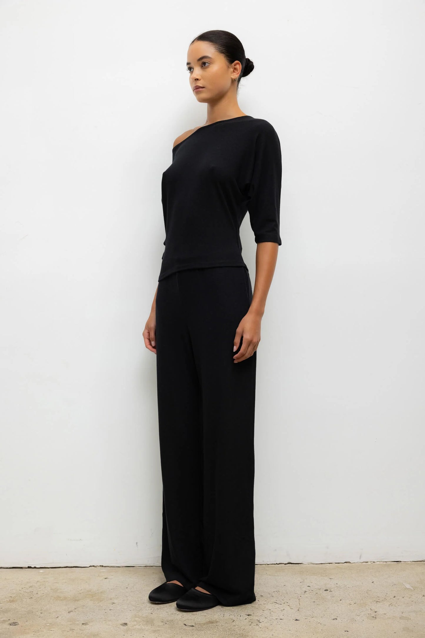 Leset - Lauren pocket pant in black