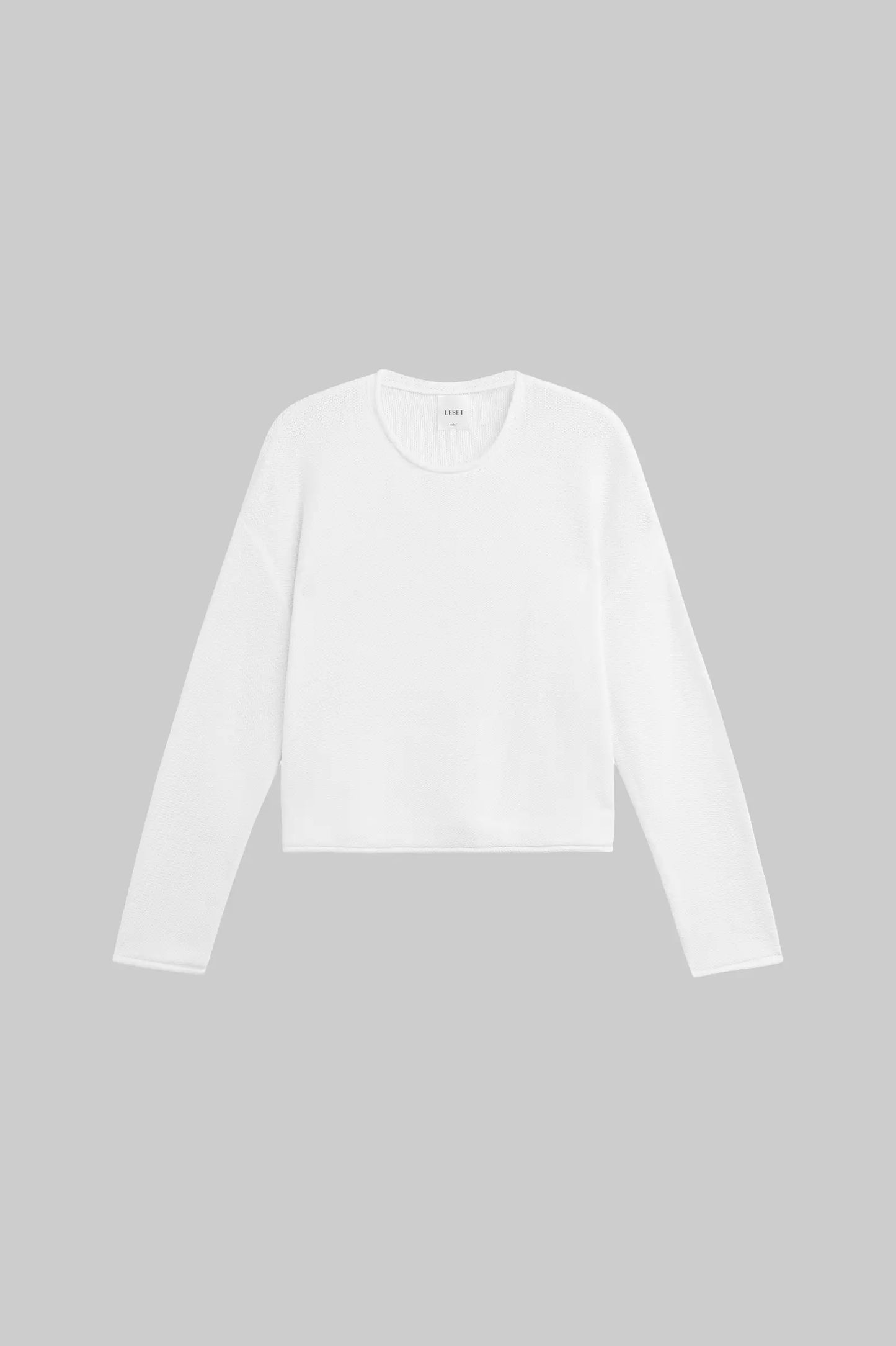 Leset - Mae crewneck Parchment white