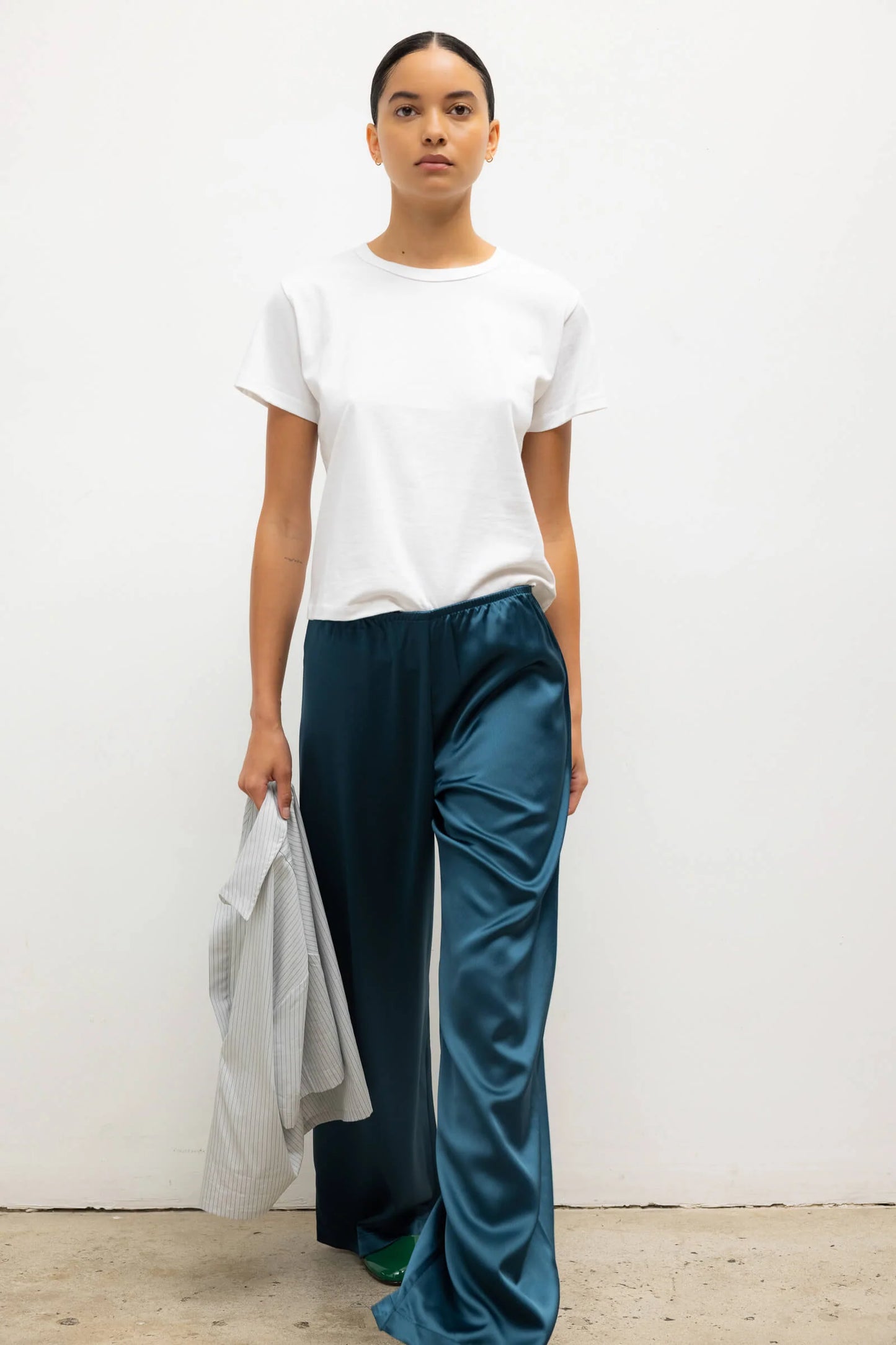 Leset - The Margo Tee in White