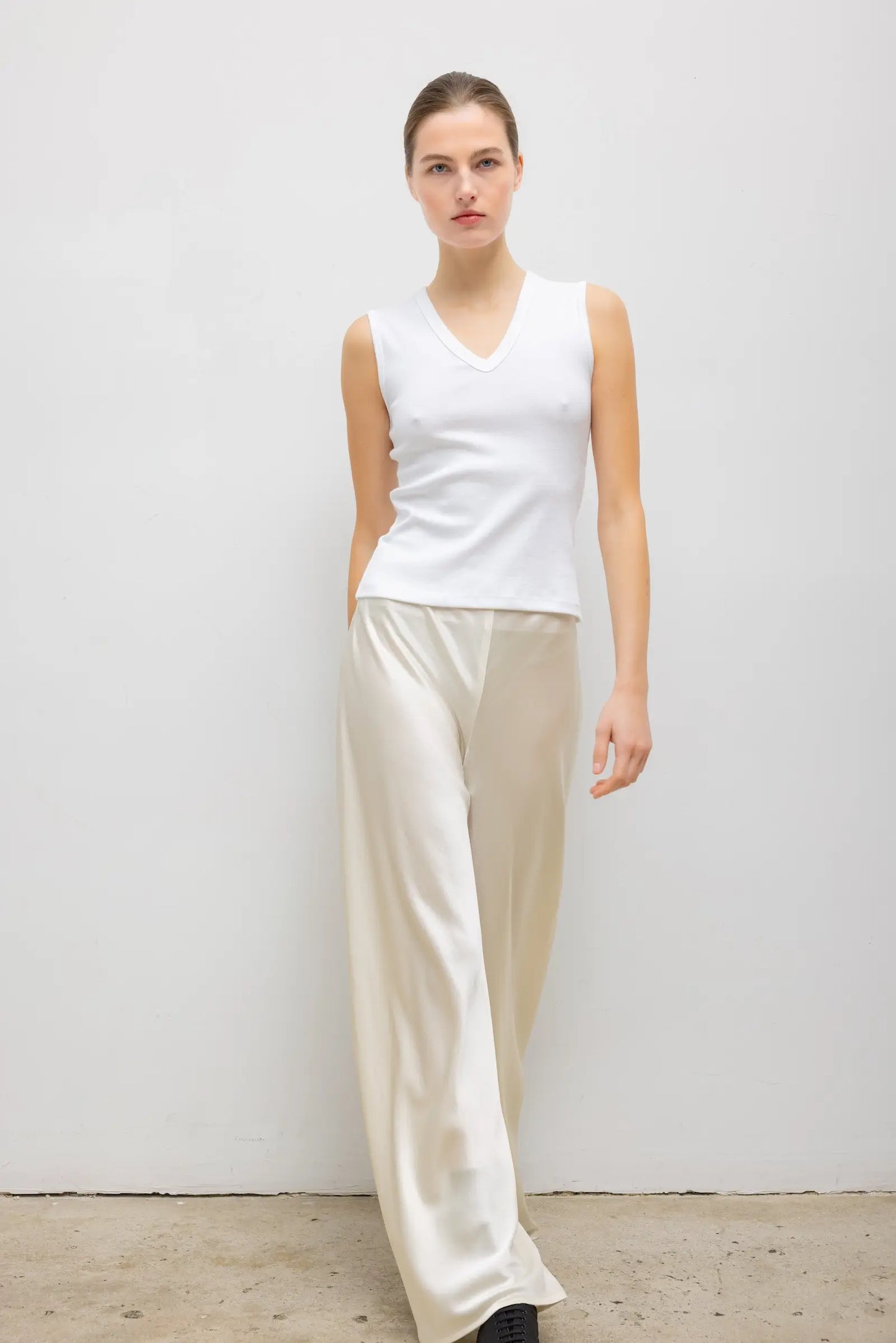 Leset - Barb Bias pant in creme