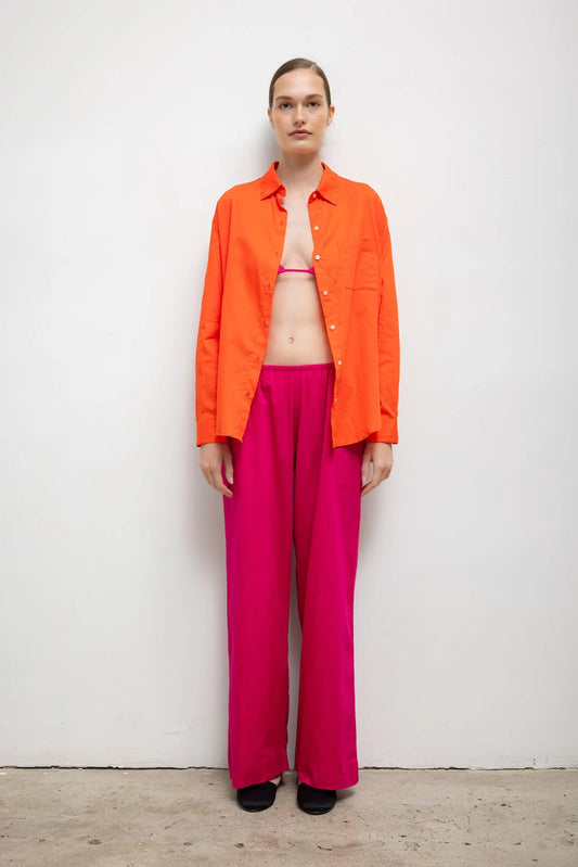 Leset - Yoko Pocket Pant in Amaranth