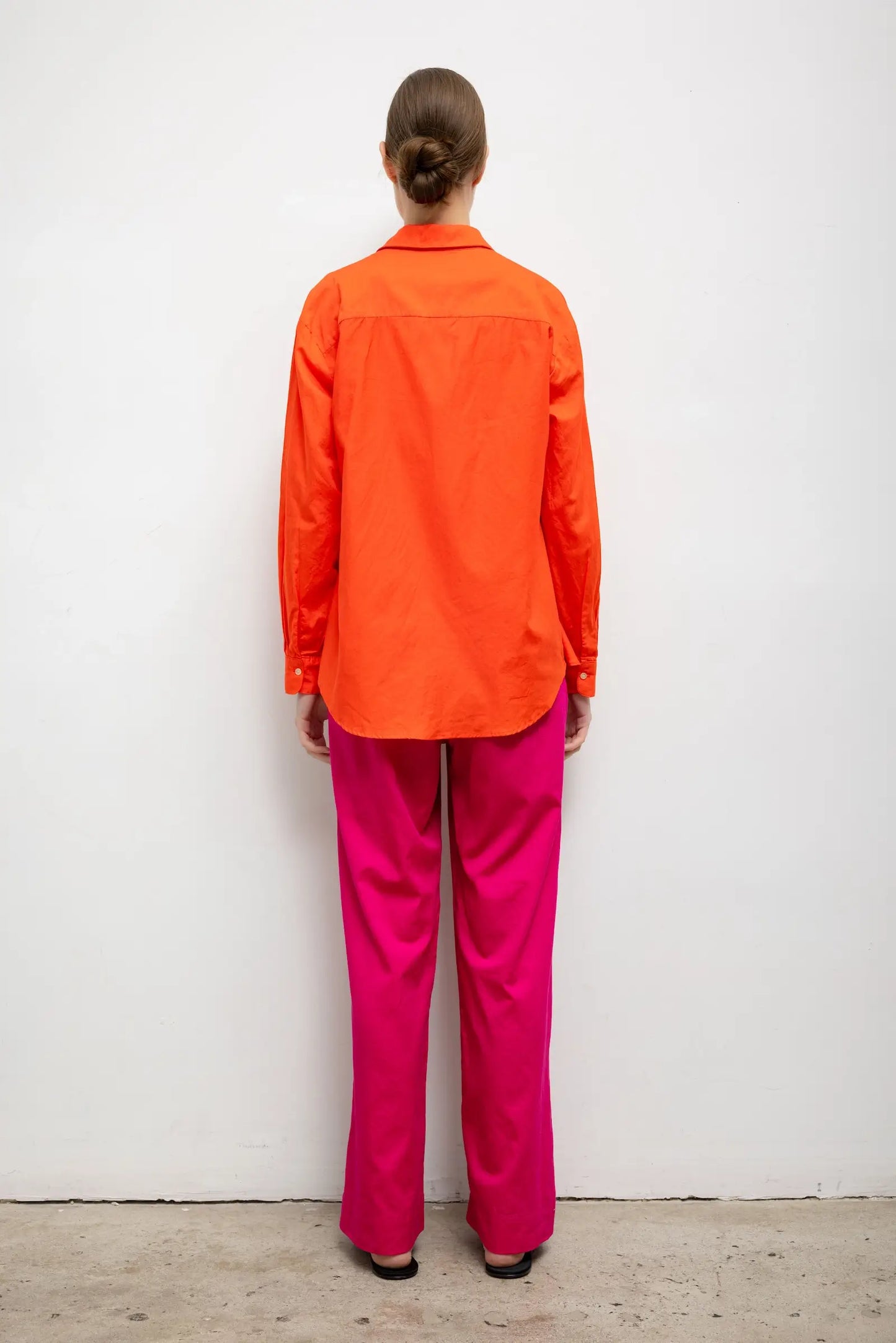 Leset - Yoko Pocket Pant in Amaranth